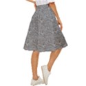 Dark Grey Snake Classic Short Skirt View3