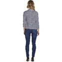 Dark Grey Snake Women s Casual 3/4 Sleeve Spring Jacket View4