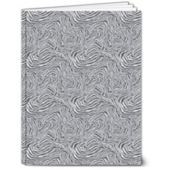 Dark Grey Snake 6  X 8  Hardcover Notebook