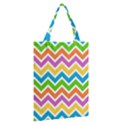 Chevron Pattern Design Texture Classic Tote Bag View2