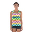 Chevron Pattern Design Texture Sport Tank Top  View1