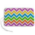 Chevron Pattern Design Texture Pen Storage Case (L) View1