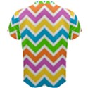 Chevron Pattern Design Texture Men s Cotton T-Shirt View2