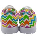 Chevron Pattern Design Texture Kids Athletic Shoes View4