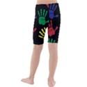 Handprints Hand Print Colourful Kids  Mid Length Swim Shorts View2