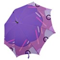 Colorful Labstract Wallpaper Theme Hook Handle Umbrellas (Small) View2