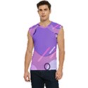 Colorful Labstract Wallpaper Theme Men s Raglan Cap Sleeve T-Shirt View1