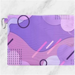 Colorful Labstract Wallpaper Theme Canvas Cosmetic Bag (xxxl)