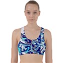 Trippy Dippy Bears Blue Dancing Greatful Dead Skull Steal Your Face Back Weave Sports Bra View1