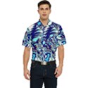 Trippy Dippy Bears Blue Dancing Greatful Dead Skull Steal Your Face Men s Short Sleeve Pocket Shirt  View1
