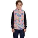 Ice Cream Donut Sweets Candie Kid s Button Up Puffer Vest View1