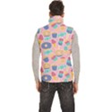 Ice Cream Donut Sweets Candie Men s High Neck Button Up Puffer Vest View4
