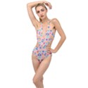 Ice Cream Donut Sweets Candie Plunging Cut Out Swimsuit View1