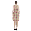 Abstract Pattern Design Scrapbooking Racerback Midi Dress View2