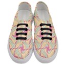 Abstract Pattern Design Scrapbooking Women s Classic Low Top Sneakers View1