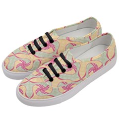 Abstract Pattern Design Scrapbooking Women s Classic Low Top Sneakers