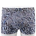Blue Black Snake Pattern Men s Boxer Briefs View1