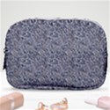 Blue Black Snake Pattern Make Up Pouch (Small) View1