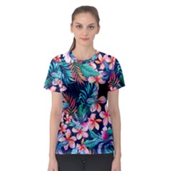 Hawaiian Flowers Hawaii Women s Sport Mesh T-shirt