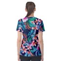 Hawaiian Flowers Hawaii Women s Sport Mesh T-Shirt View2