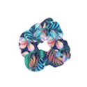 Hawaiian Flowers Hawaii Velvet Scrunchie View1