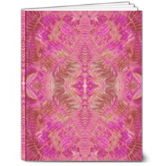 Tondo Symmetry 7  X 9  Softcover Notebook