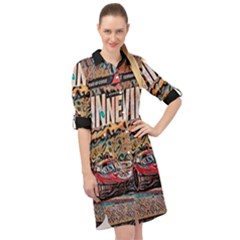 Img 20250420 184224 669 Long Sleeve Mini Shirt Dress