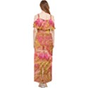 Acid green blend Draped Sleeveless Chiffon Jumpsuit View2