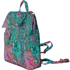 Green Pour Buckle Everyday Backpack