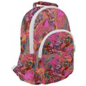 Collage  Rounded Multi Pocket Backpack View2