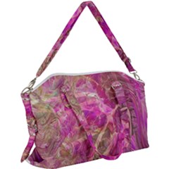 Pink Blend Canvas Crossbody Bag