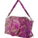 Pink blend Canvas Crossbody Bag View2