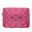 Pink Pour  14  Vertical Laptop Sleeve Case With Pocket View1