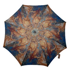 Blue Flow Hook Handle Umbrellas (large)