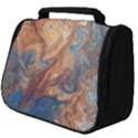 Blue flow Full Print Travel Pouch (Large) View1
