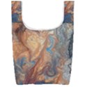 Blue flow Foldable Shopping Bag View1