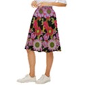 Mid Century Retro Floral 1970s 1960s Pattern 70 Classic Short Skirt View2