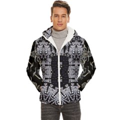 Skeletonshirt Men s Hooded Quilted Jacket