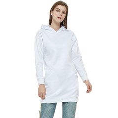 Women s Long Oversized Pullover Hoodie Icon