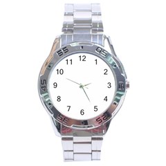 Stainless Steel Analogue Watch Icon