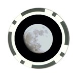 Moon Poker Chip Back