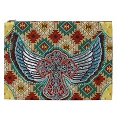South West Leather Look Cosmetic Bag (xxl)