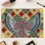 South West Leather Look Cosmetic Bag (XXL) Back