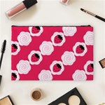 Cake Top Pink Cosmetic Bag (Large) Back