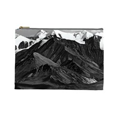 Vintage Usa Alaska Mt Mckinley National Park 1970 Large Makeup Purse