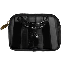 Vintage Usa New York Rockefeller Center Atlas Statue Compact Camera Case