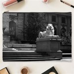 Vintage USA New York city public library 1970 Cosmetic Bag (XXXL) Front
