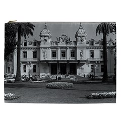 Vintage Principality Of Monaco Monte Carlo Casino Cosmetic Bag (xxl)