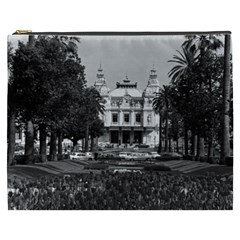 Vintage Principality Of Monaco Monte Carlo Casino Cosmetic Bag (xxxl)