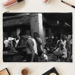 Vintage China Changsha Market 1970 Cosmetic Bag (xxxl)
